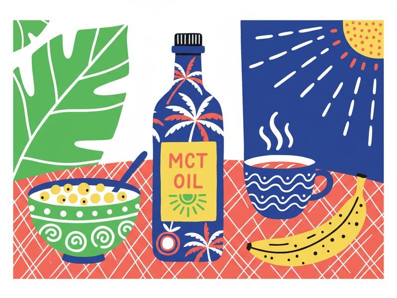 a bottle of mct oil on a breakfast table ketogenic diet for beginners new