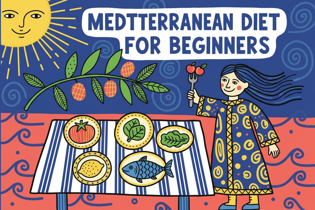mediterranean diet for beginners - mediterranean diet for beginners book