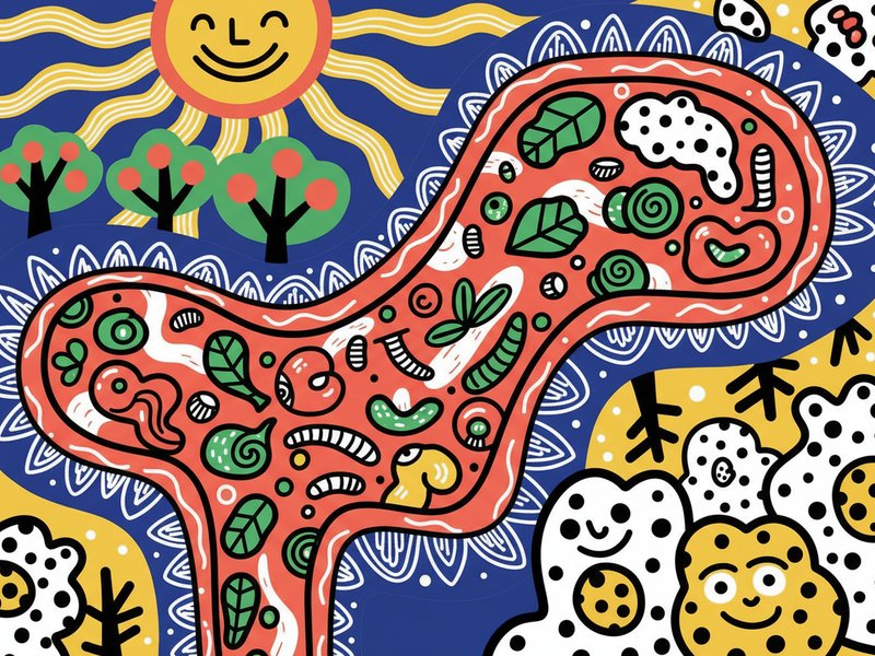 Inside a healthy gut