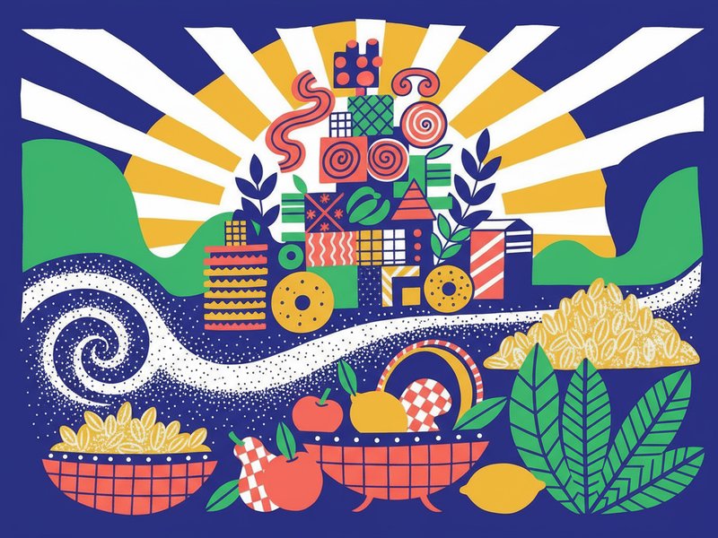 processed foods, grains, and sugar 